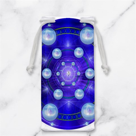 Blueprint Jewelry Bag from ArtsNow.com Back