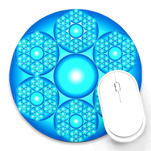 Cause  n Effect Round Mousepad from ArtsNow.com Front