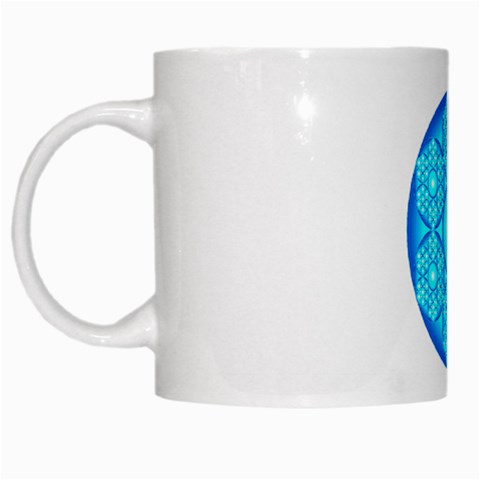 Cause  n Effect White Mug from ArtsNow.com Left