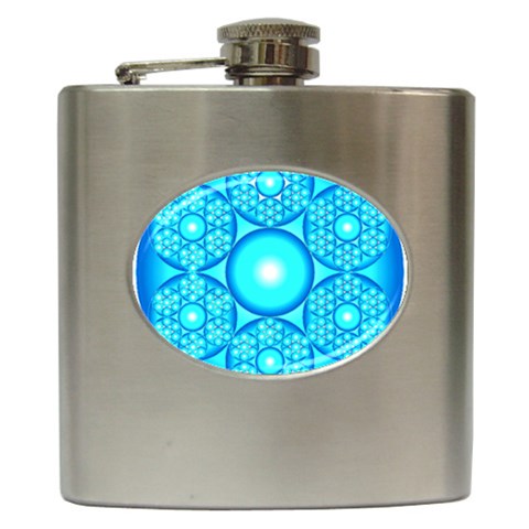 Cause  n Effect Hip Flask (6 oz) from ArtsNow.com Front