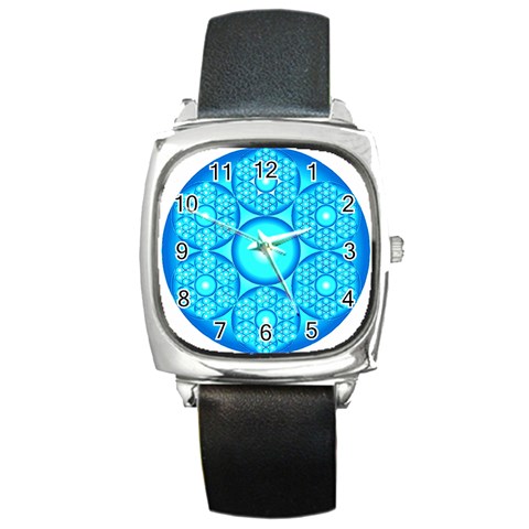Cause  n Effect Square Metal Watch from ArtsNow.com Front