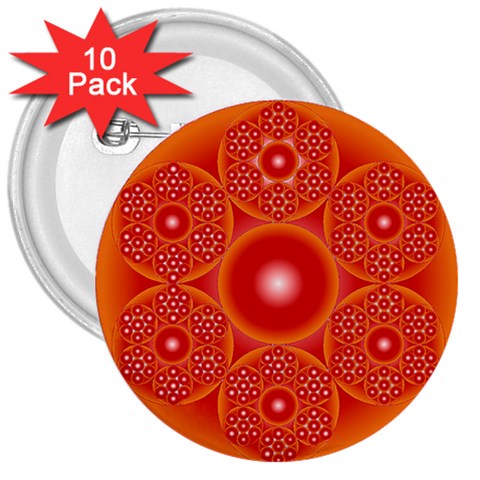 Cause  n Effect 3  Button (10 pack) from ArtsNow.com Front