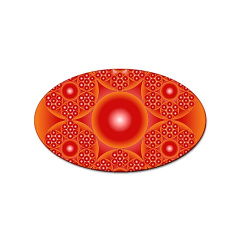 Cause  n Effect Sticker Oval (100 pack) from ArtsNow.com Front