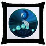 Communication Throw Pillow Case (Black)