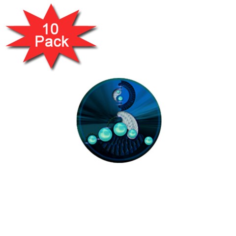 Communication 1  Mini Button (10 pack)  from ArtsNow.com Front