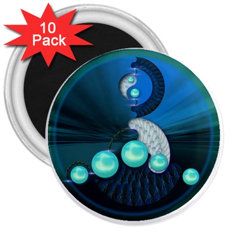 Communication 3  Magnet (10 pack) from ArtsNow.com Front
