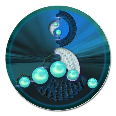 Communication Magnet 5  (Round) from ArtsNow.com Front
