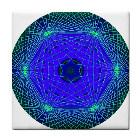 Connection Tile Coaster from ArtsNow.com Front