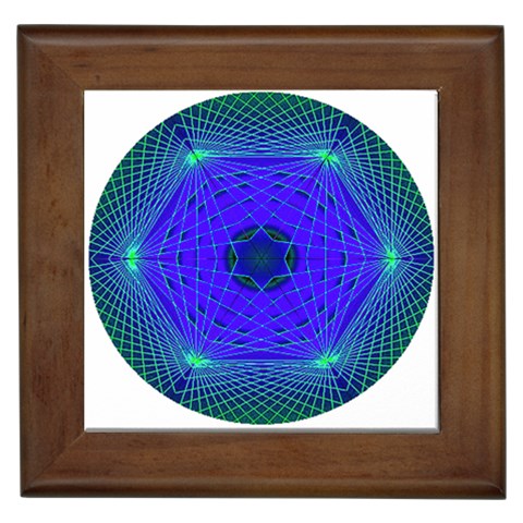 Connection Framed Tile from ArtsNow.com Front