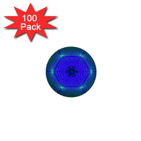 Connection 1  Mini Button (100 pack)  from ArtsNow.com Front
