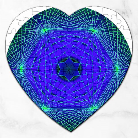 Connection Jigsaw Puzzle (Heart) from ArtsNow.com Front
