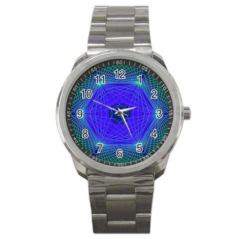 Connection Sport Metal Watch from ArtsNow.com Front