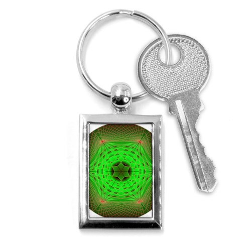 Connection Key Chain (Rectangle) from ArtsNow.com Front