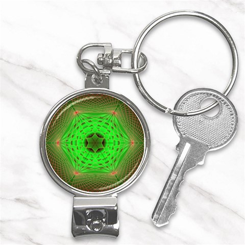 Connection Nail Clippers Key Chain from ArtsNow.com Front