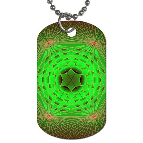 Connection Dog Tag (Two Sides) from ArtsNow.com Back