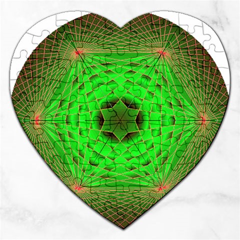 Connection Jigsaw Puzzle (Heart) from ArtsNow.com Front