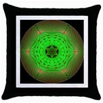 Connection Throw Pillow Case (Black)