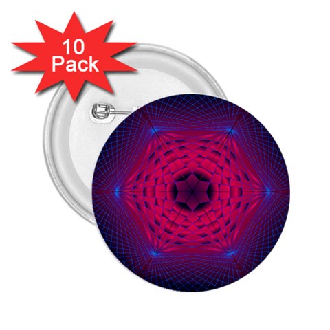 Connection 2.25  Button (10 pack) from ArtsNow.com Front