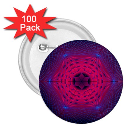 Connection 2.25  Button (100 pack) from ArtsNow.com Front