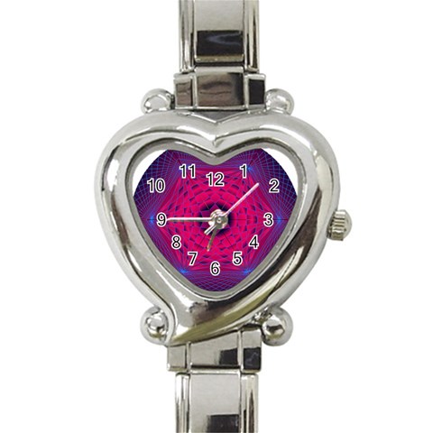 Connection Heart Italian Charm Watch from ArtsNow.com Front