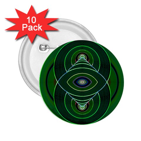 Correspondence 2.25  Button (10 pack) from ArtsNow.com Front