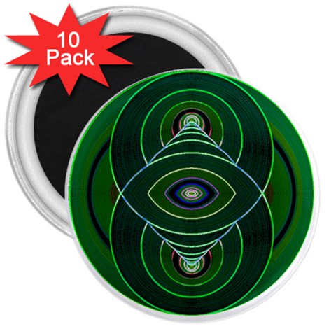 Correspondence 3  Magnet (10 pack) from ArtsNow.com Front