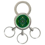 Correspondence 3-Ring Key Chain