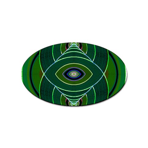 Correspondence Sticker (Oval) from ArtsNow.com Front