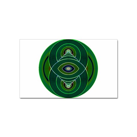 Correspondence Sticker (Rectangular) from ArtsNow.com Front