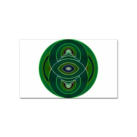 Correspondence Sticker Rectangular (100 pack) from ArtsNow.com Front