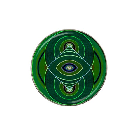 Correspondence Hat Clip Ball Marker (4 pack) from ArtsNow.com Front