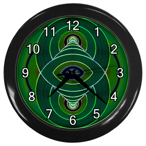 Correspondence Wall Clock (Black) from ArtsNow.com Front