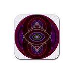 Correspondence Rubber Coaster (Square)