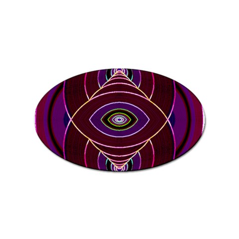 Correspondence Sticker (Oval) from ArtsNow.com Front