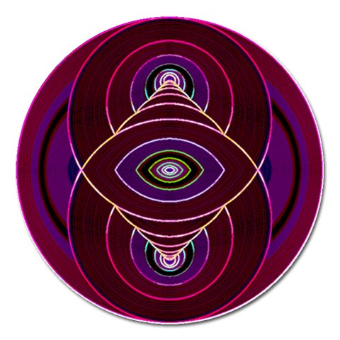 Correspondence Magnet 5  (Round) from ArtsNow.com Front
