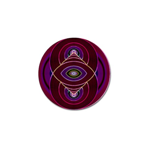 Correspondence Golf Ball Marker (4 pack) from ArtsNow.com Front