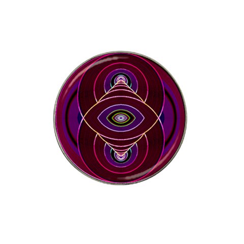 Correspondence Hat Clip Ball Marker from ArtsNow.com Front