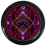 Correspondence Wall Clock (Black)
