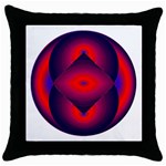 Correspondence Throw Pillow Case (Black)