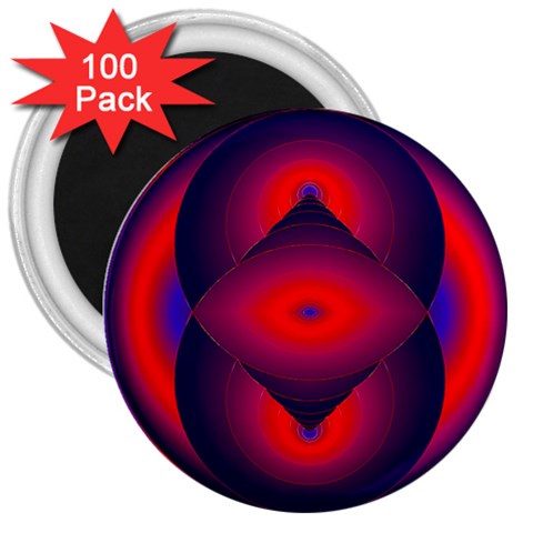Correspondence 3  Magnet (100 pack) from ArtsNow.com Front