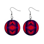 Correspondence 1  Button Earrings