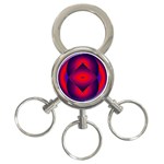 Correspondence 3-Ring Key Chain