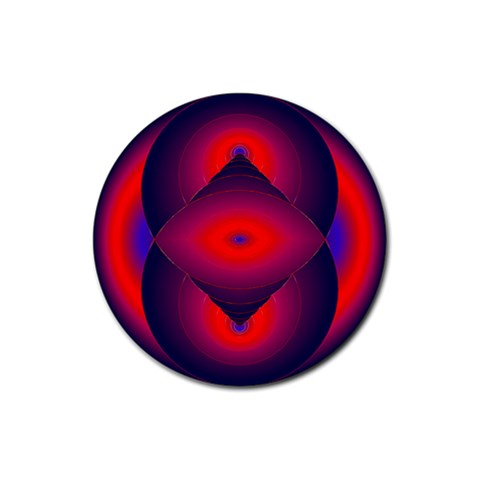 Correspondence Rubber Coaster (Round) from ArtsNow.com Front