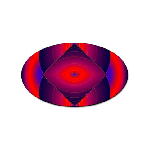 Correspondence Sticker Oval (100 pack) from ArtsNow.com Front