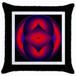Correspondence Throw Pillow Case (Black)