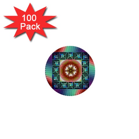 Cosmic Code 1  Mini Button (100 pack)  from ArtsNow.com Front