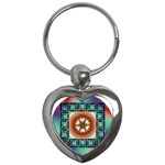 Cosmic Code Key Chain (Heart)