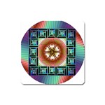 Cosmic Code Magnet (Square)