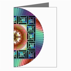 Cosmic Code Greeting Cards (Pkg of 8) from ArtsNow.com Left