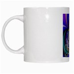 Crop Circle Abstract White Mug